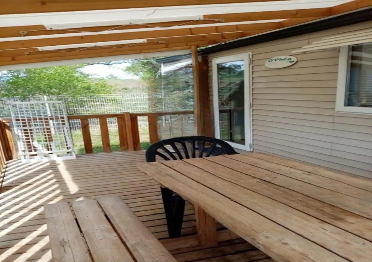 La Roque D'Antheron - Mobile-Home - 6 Pers - 3 Ch - Piscine Ngoại thất bức ảnh